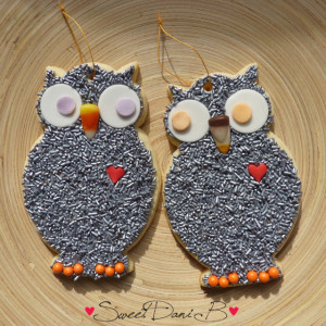 SDb Halloween Owl Cookies