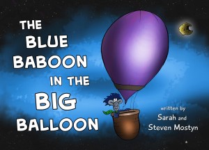Book Cover - The Blue Baboon in the Big Balloon