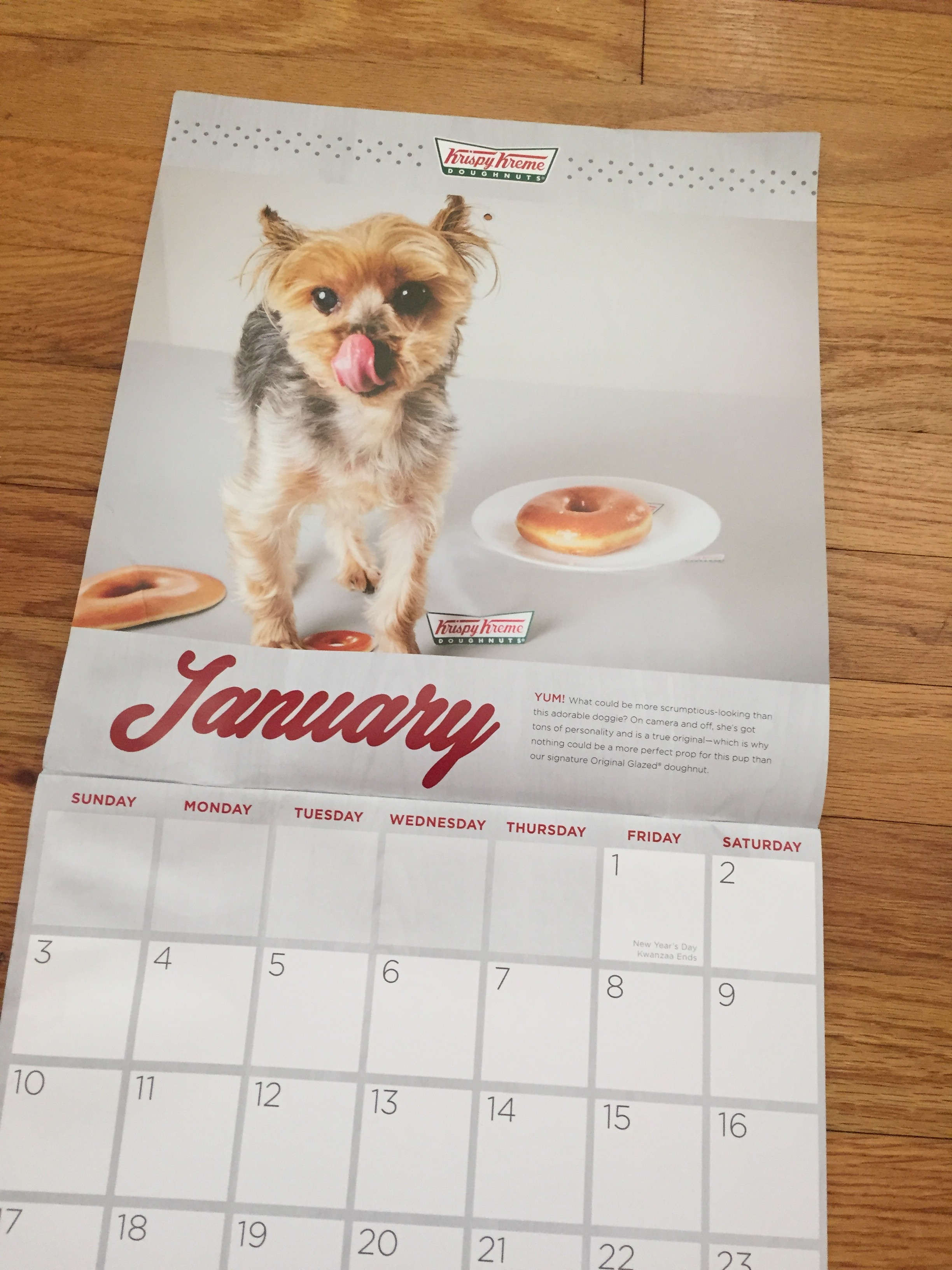 Krispy Kreme Calendar 2022 The Krispy Kreme Calendar Is A Great Way To Start Off The New Year!