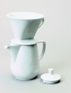 Porcelain 6-Cup Pour-Over Coffeemaker