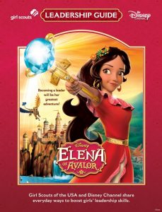 ELENA OF AVALOR - Girl Scouts of the USA encourages girls and their families to practice leadership skills the Girl Scout way with inspiration from Disney Channel's new animated series Elena of Avalor. (Disney Channel)