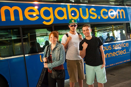 Megabus Rider Megabus.com is now offering FREE onboard entertainment on select buses ...