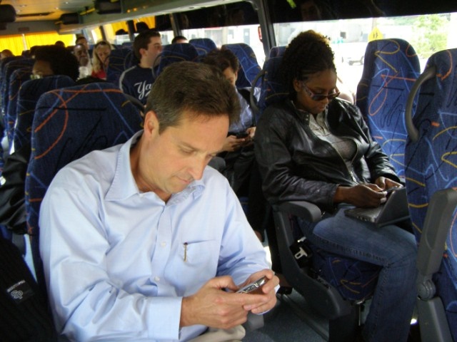 Megabus Rider Megabus.com is now offering FREE onboard entertainment on select buses ...