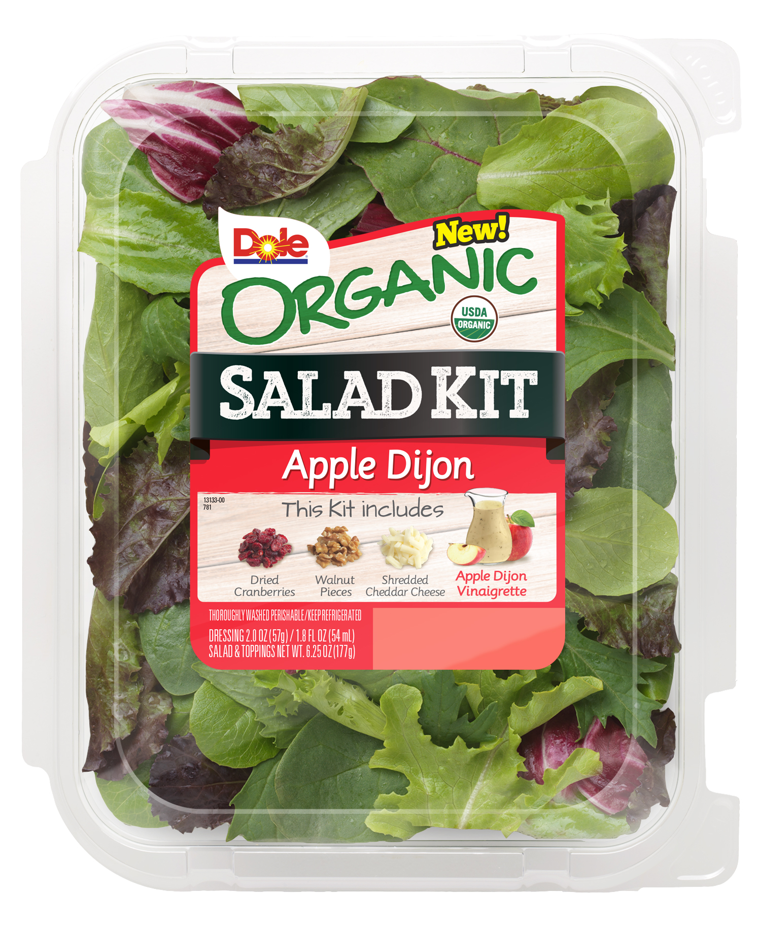 The New DOLE® Organic Salad Kits are a Must this Spring!